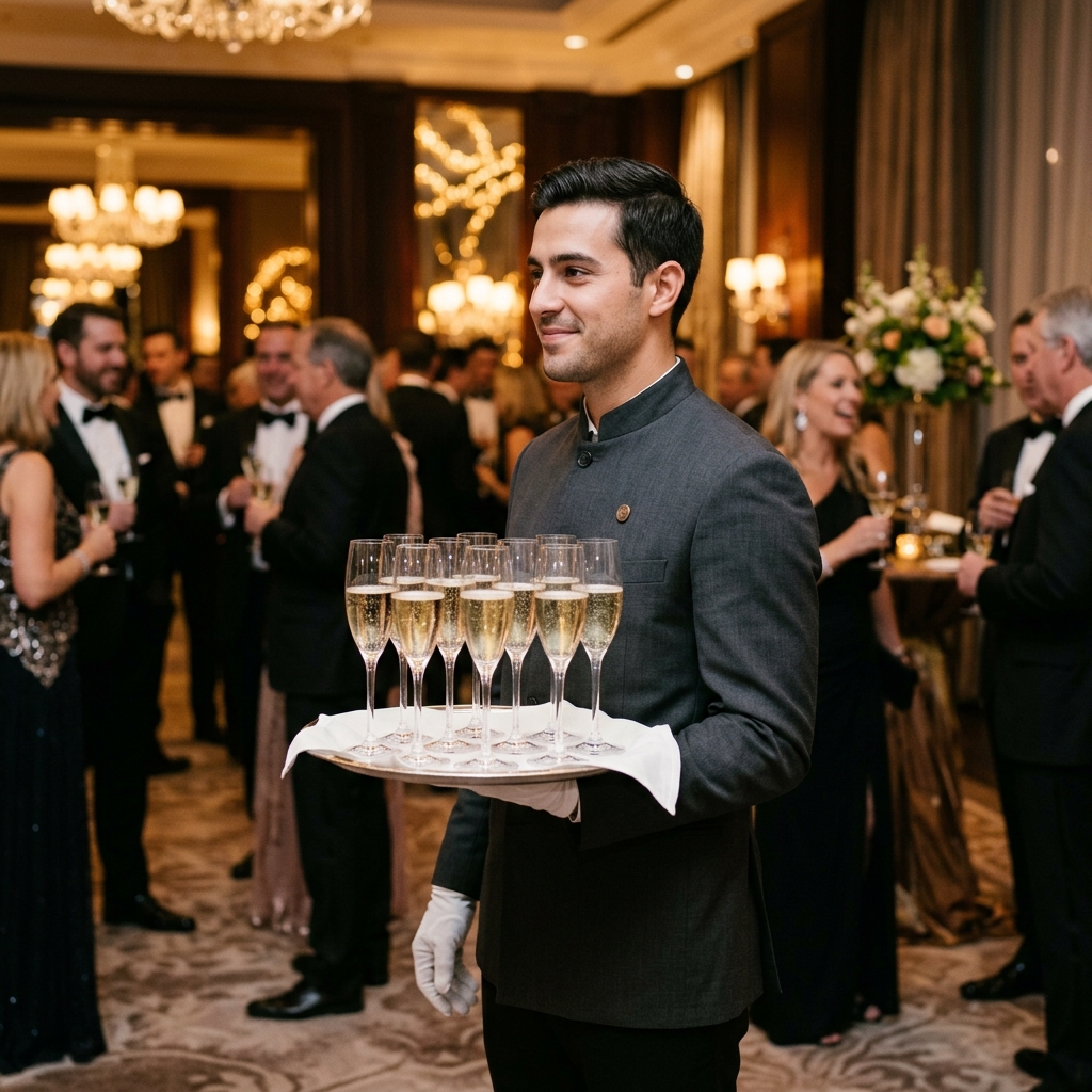 Elegant Waiter Service